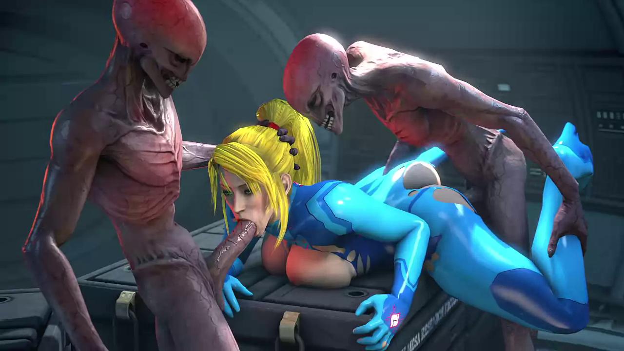 Samus aran alien porn