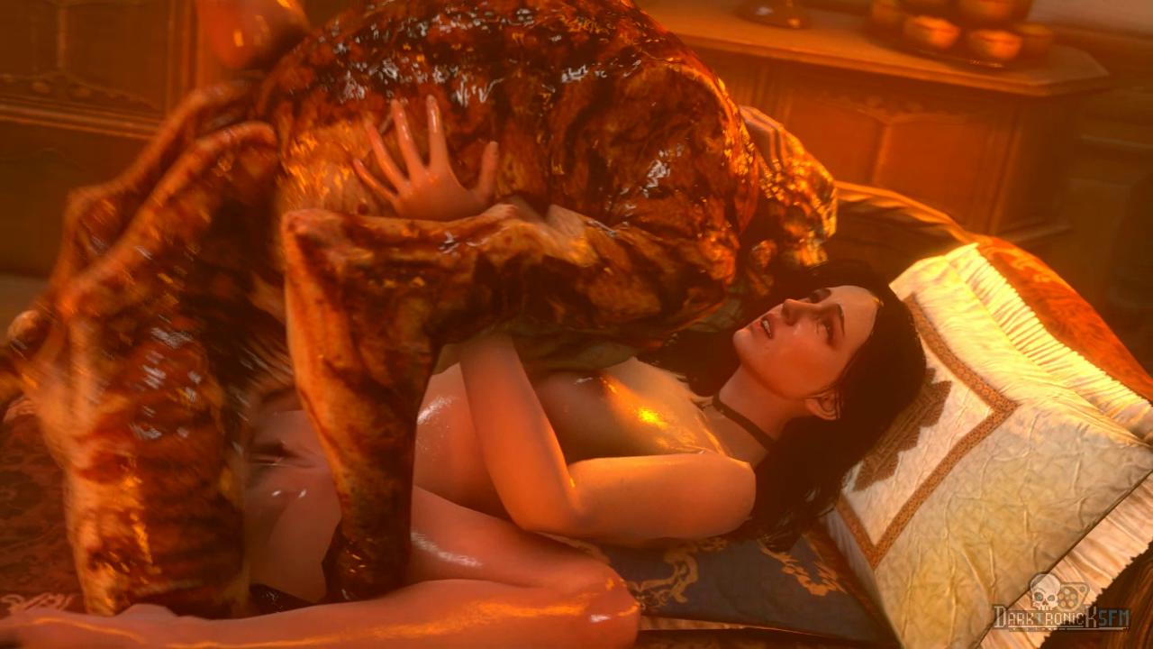 Yennefer Fucked by a Ghoul | Rule 34 Animated
