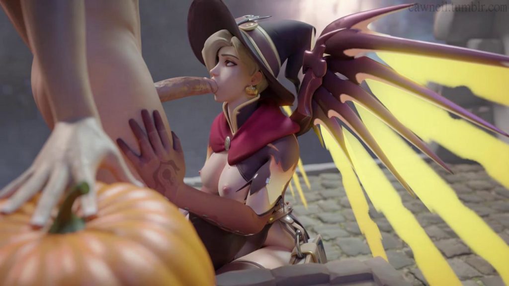 Overwatch mercy witch porn