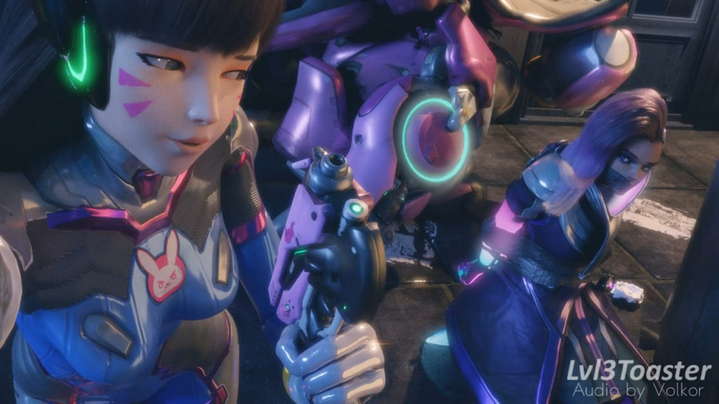 D.Va's Mech gets Hacked | Rule 34 Animated