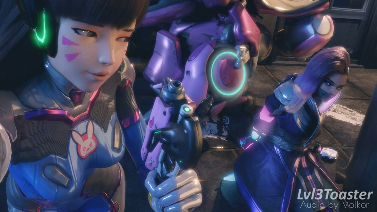 D.Va's Mech gets Hacked | Rule 34 Animated